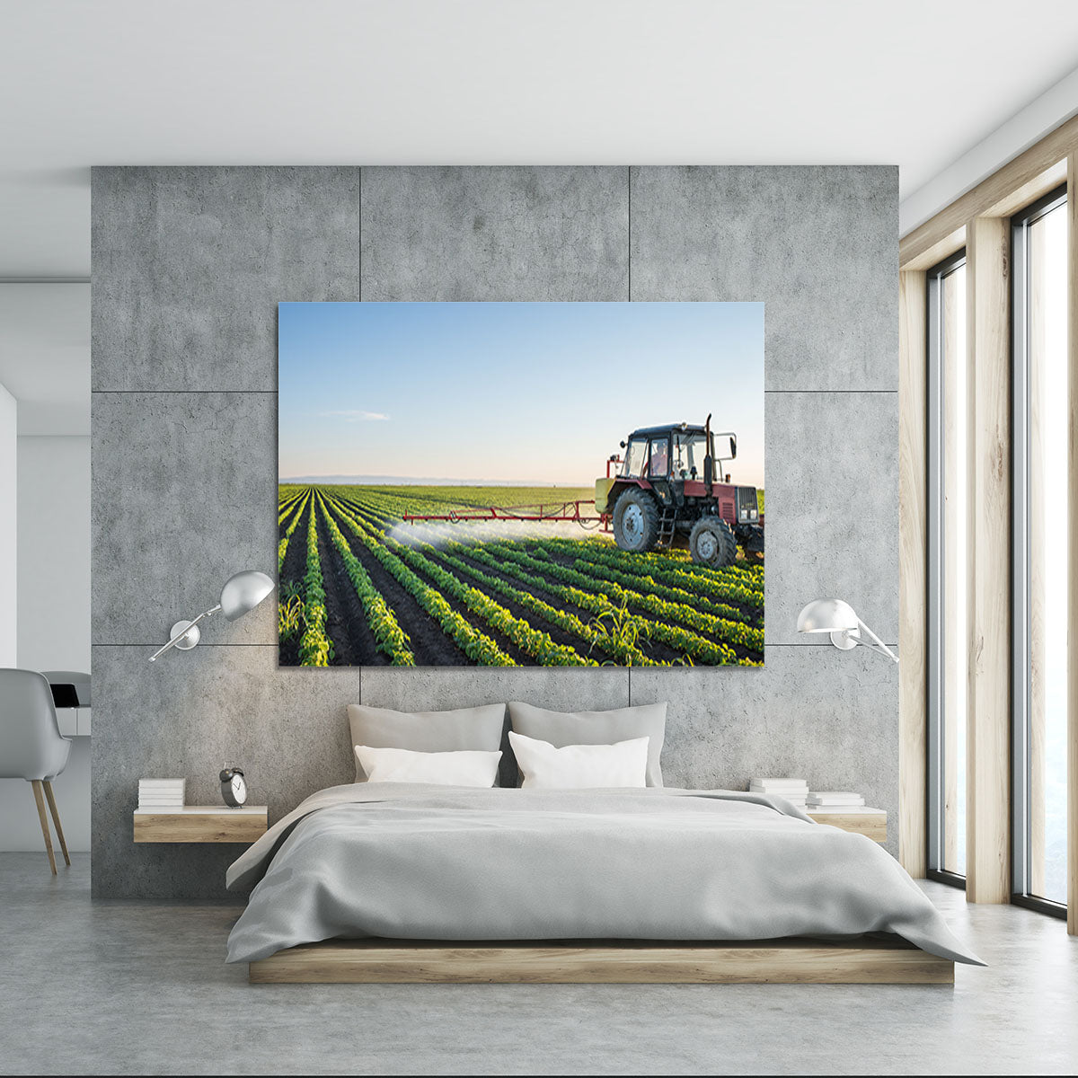 Tractor spraying Canvas Print or Poster - Canvas Art Rocks - 5