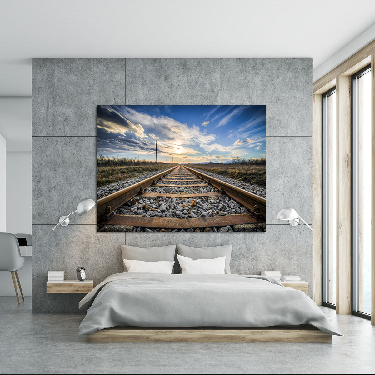 Train Track Canvas Print or Poster - Canvas Art Rocks - 5