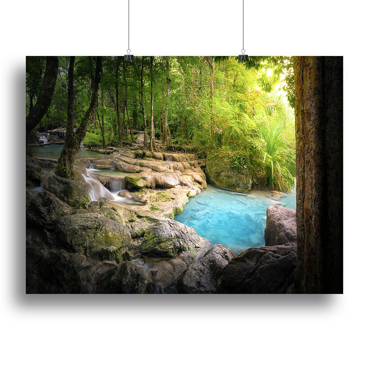Tranquil and peaceful nature Canvas Print or Poster - Canvas Art Rocks - 2