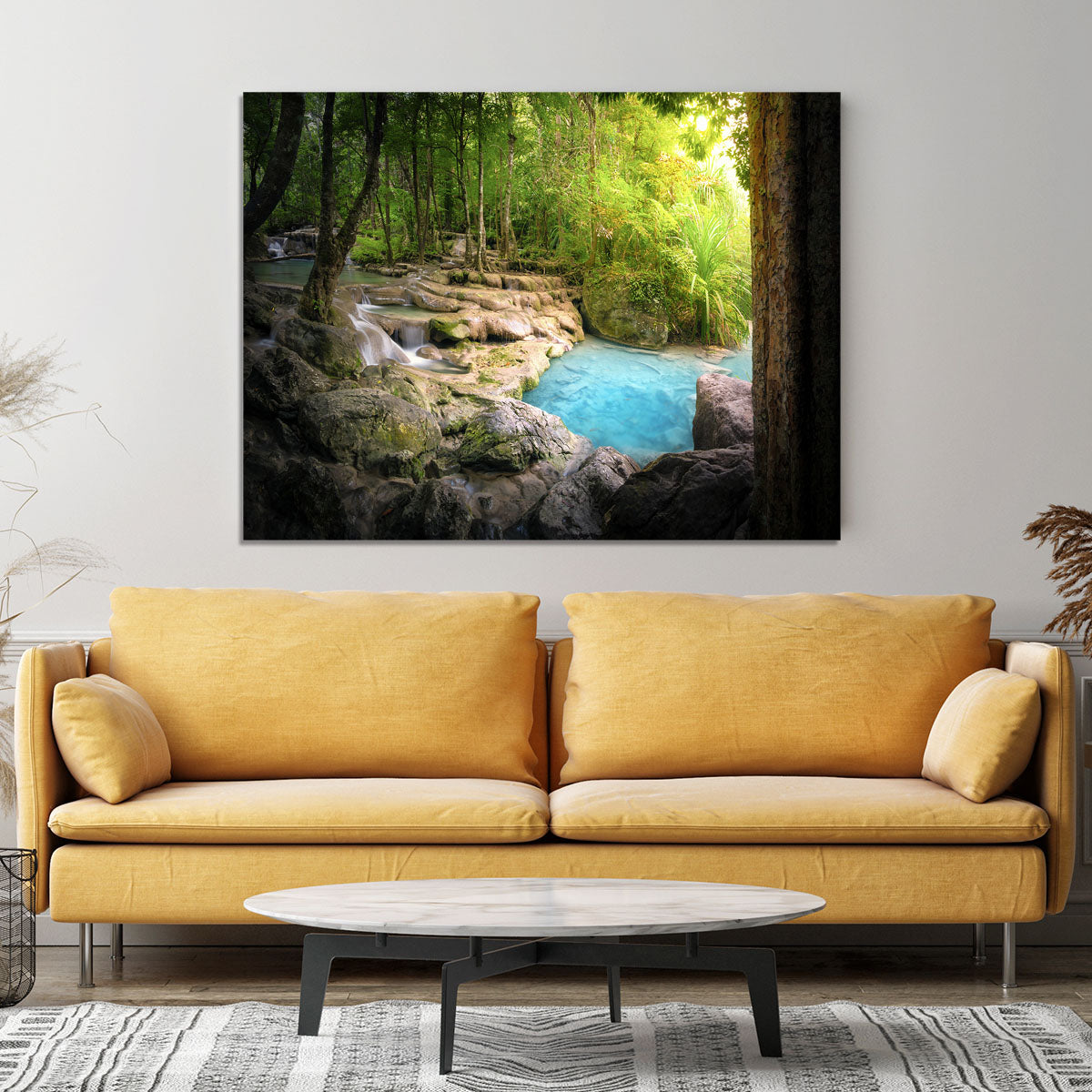 Tranquil and peaceful nature Canvas Print or Poster - Canvas Art Rocks - 4