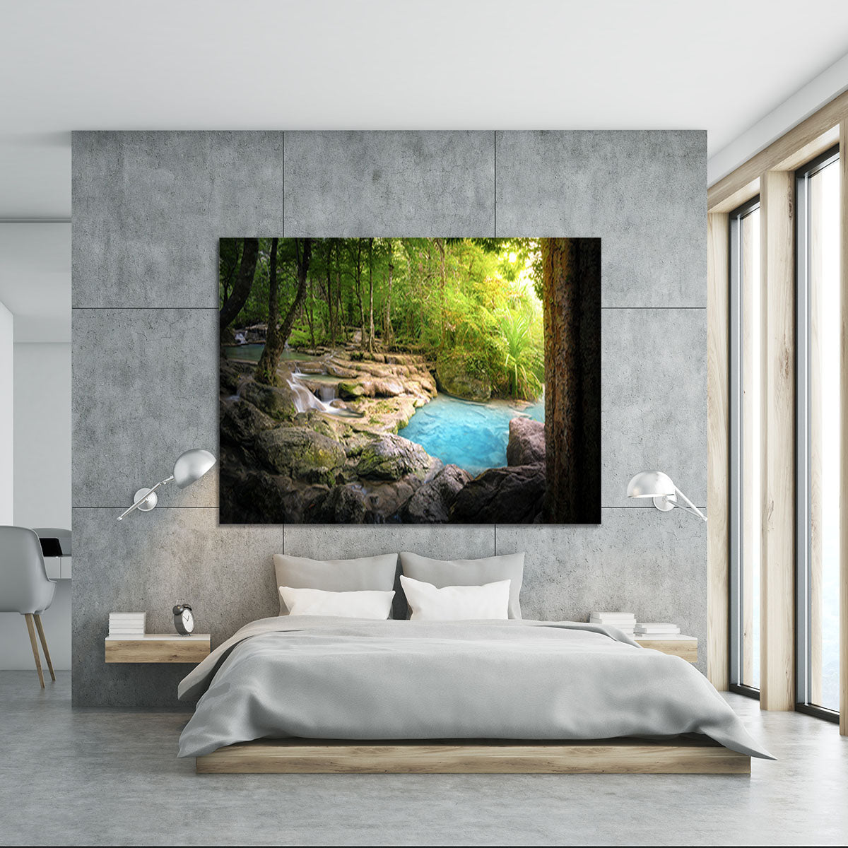 Tranquil and peaceful nature Canvas Print or Poster - Canvas Art Rocks - 5