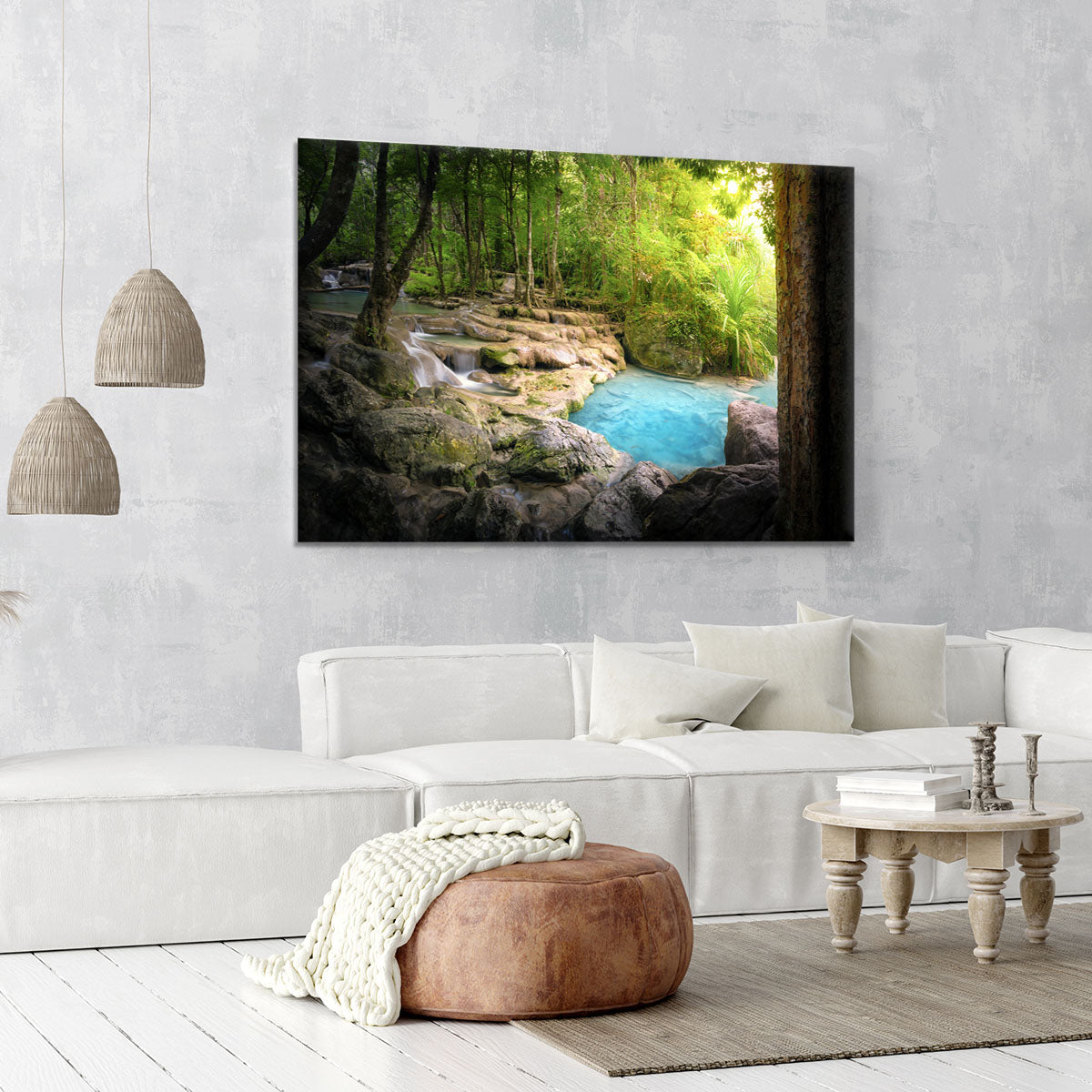 Tranquil and peaceful nature Canvas Print or Poster - Canvas Art Rocks - 6