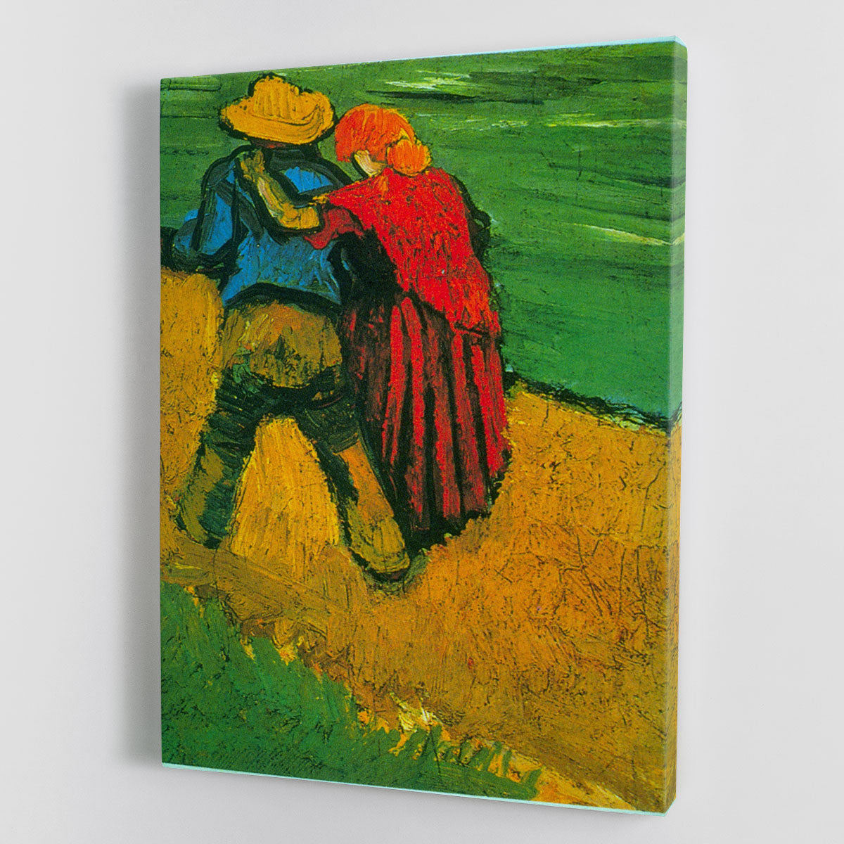 Two Lovers By Vincent Van Gogh Canvas Print or Poster - Canvas Art Rocks - 1