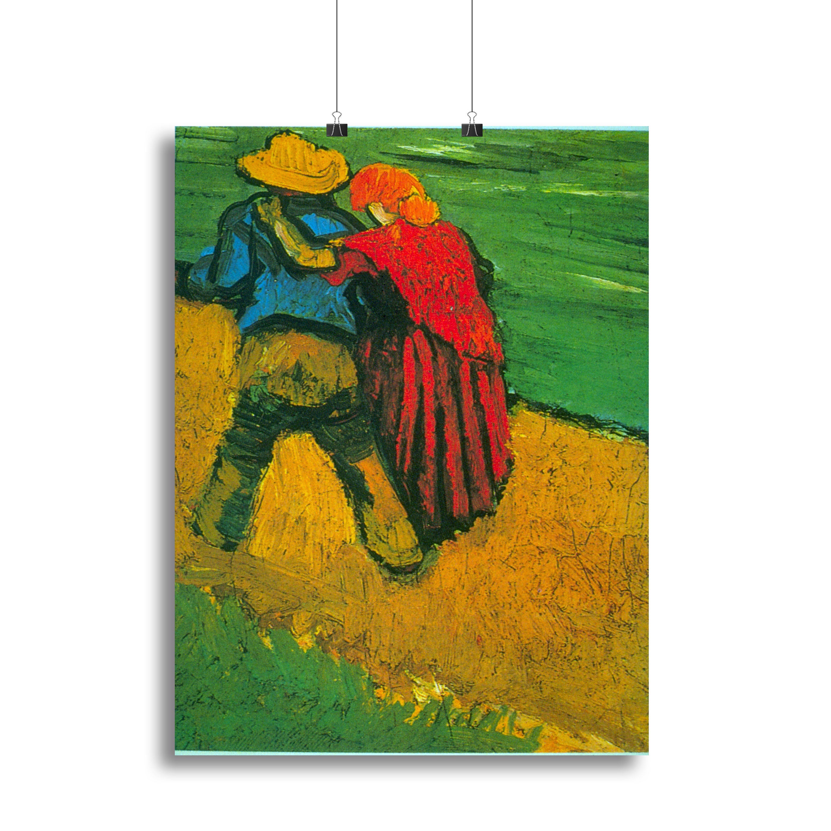 Two Lovers By Vincent Van Gogh Canvas Print or Poster - Canvas Art Rocks - 2