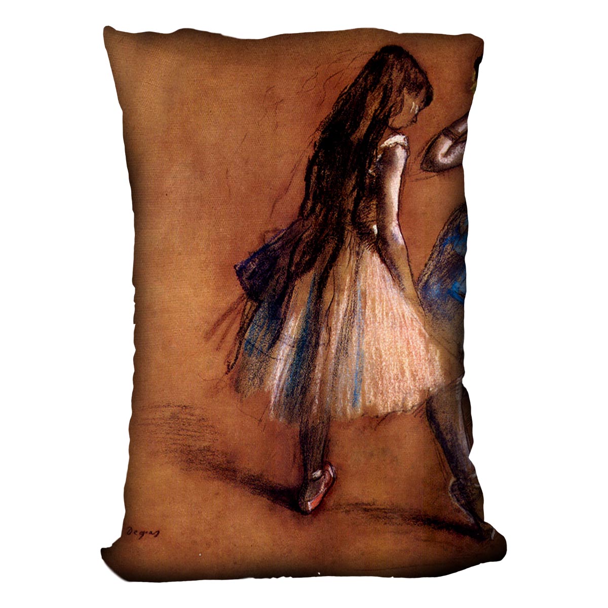 Two dancers 1 by Degas Cushion