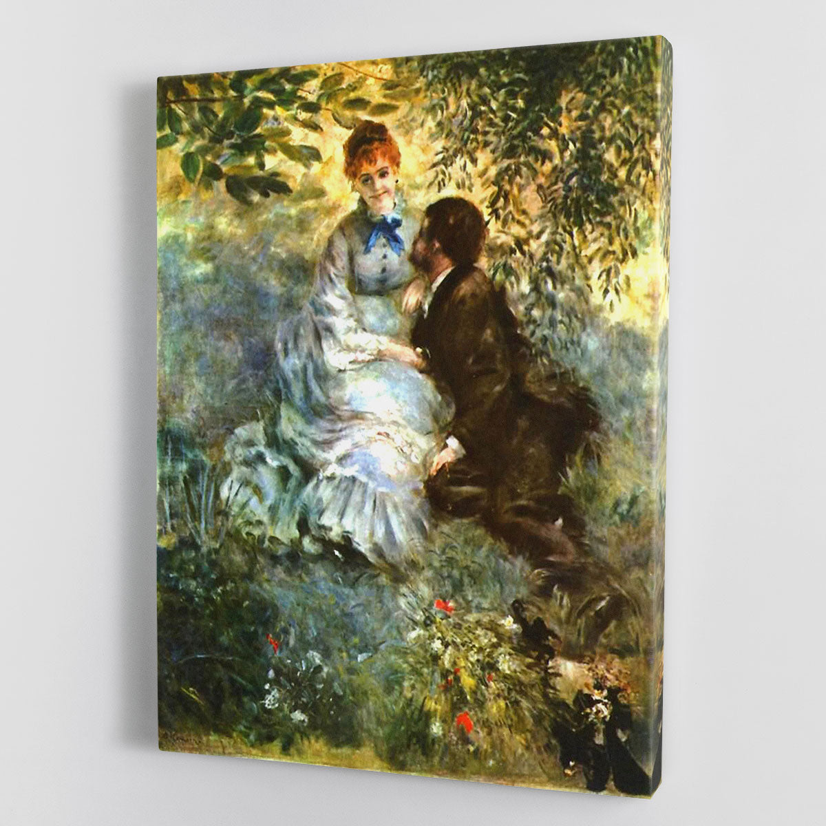 Twosome by Renoir Canvas Print or Poster - Canvas Art Rocks - 1