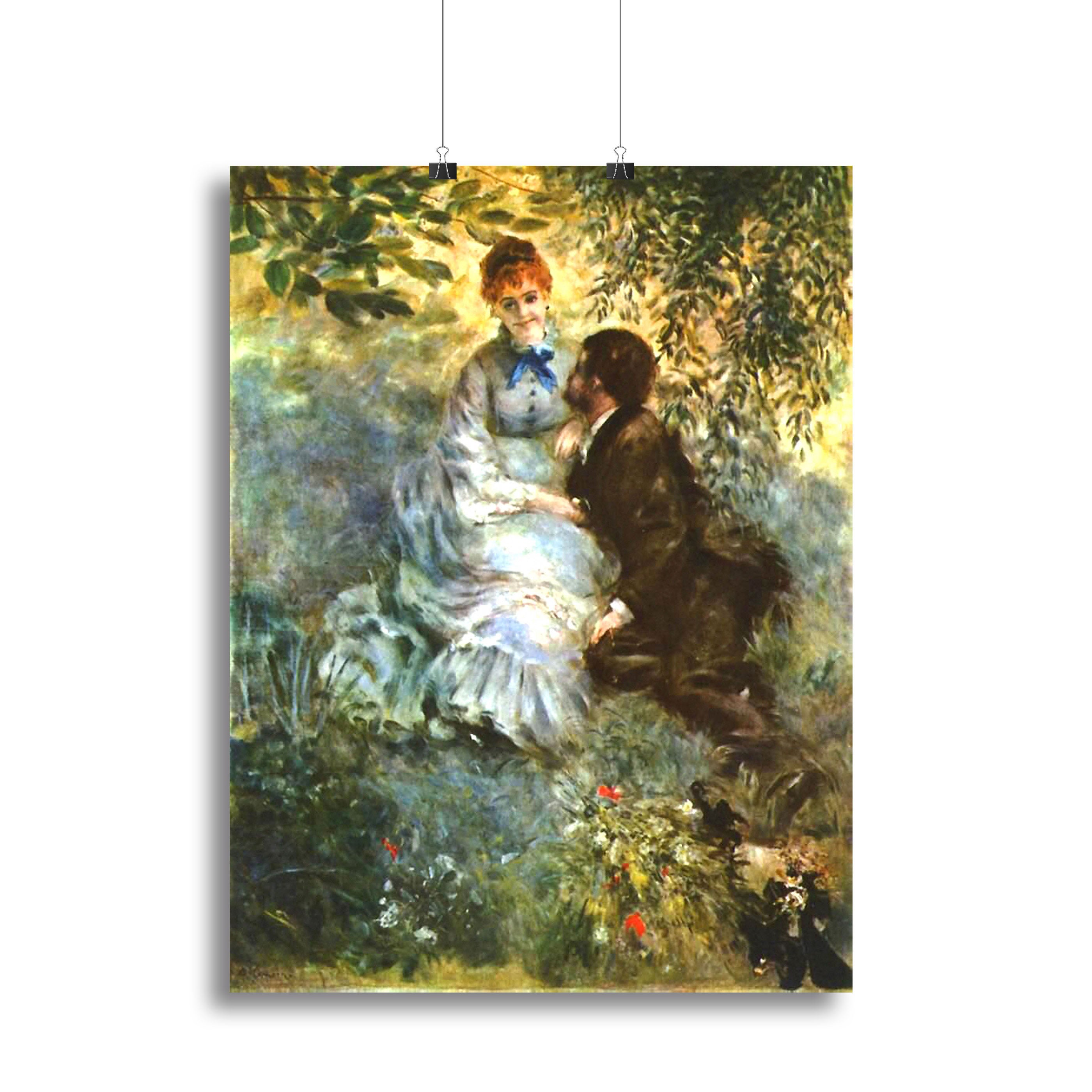 Twosome by Renoir Canvas Print or Poster - Canvas Art Rocks - 2