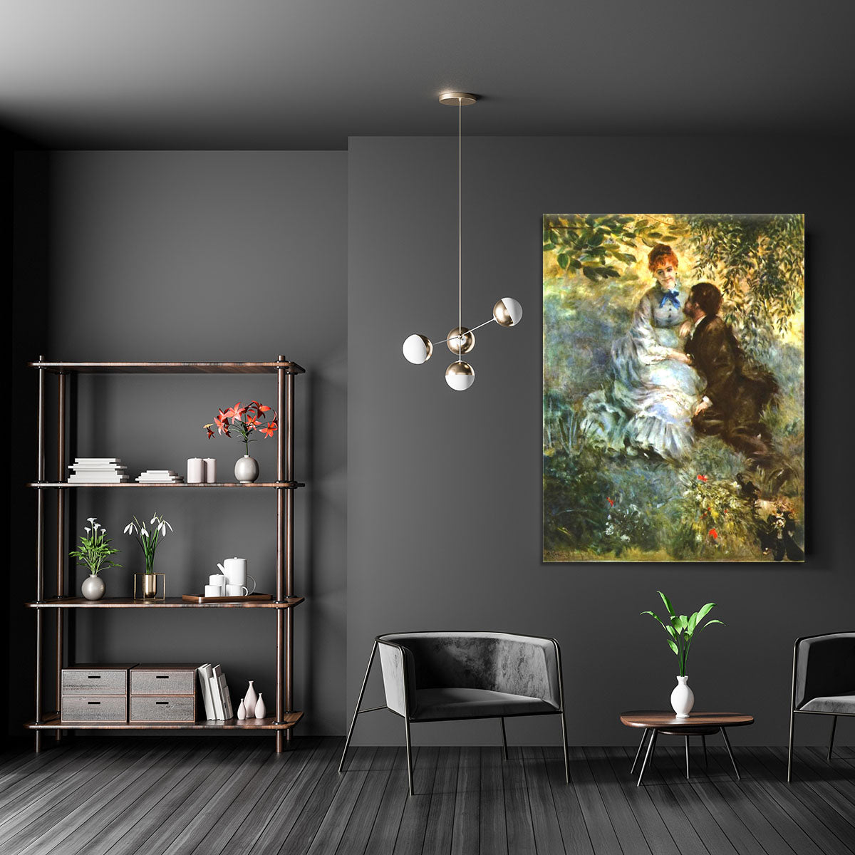 Twosome by Renoir Canvas Print or Poster - Canvas Art Rocks - 5
