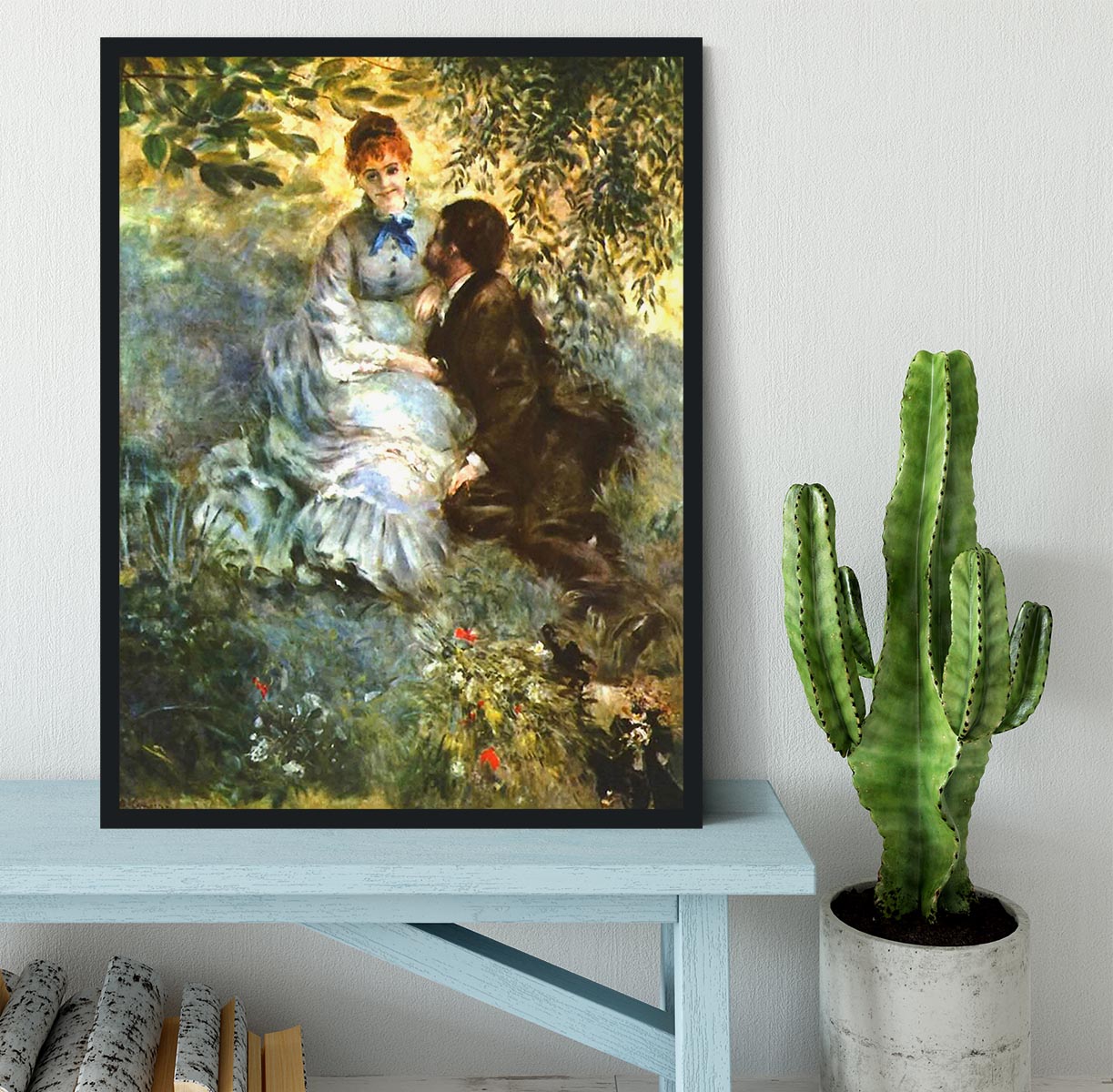 Twosome by Renoir Framed Print - Canvas Art Rocks - 2
