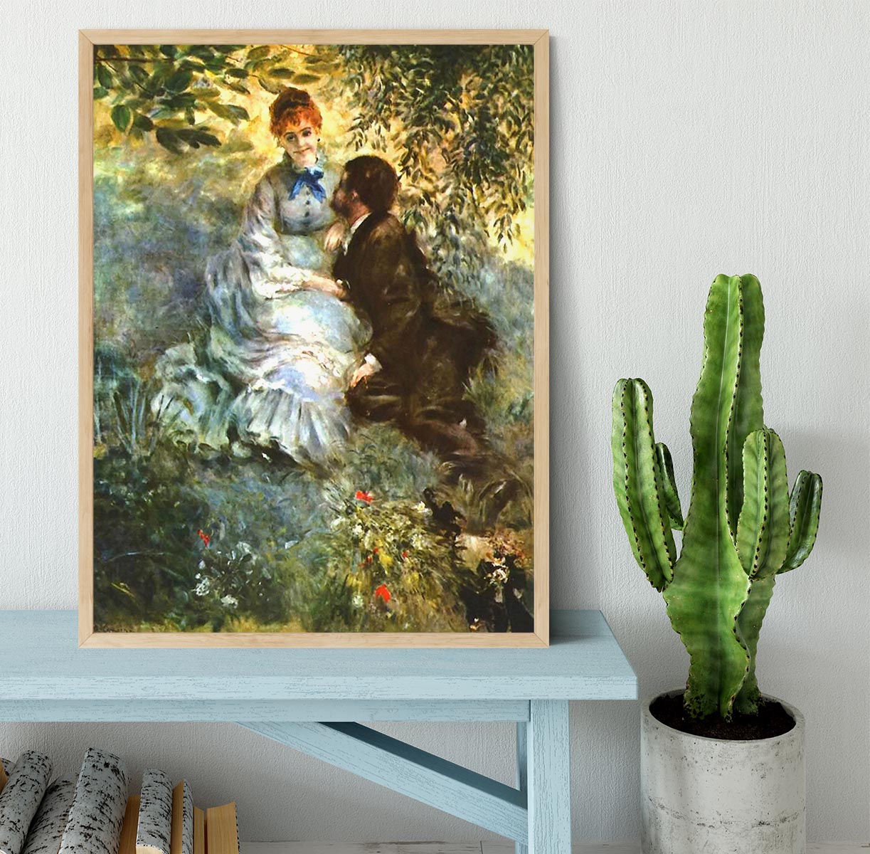 Twosome by Renoir Framed Print - Canvas Art Rocks - 4