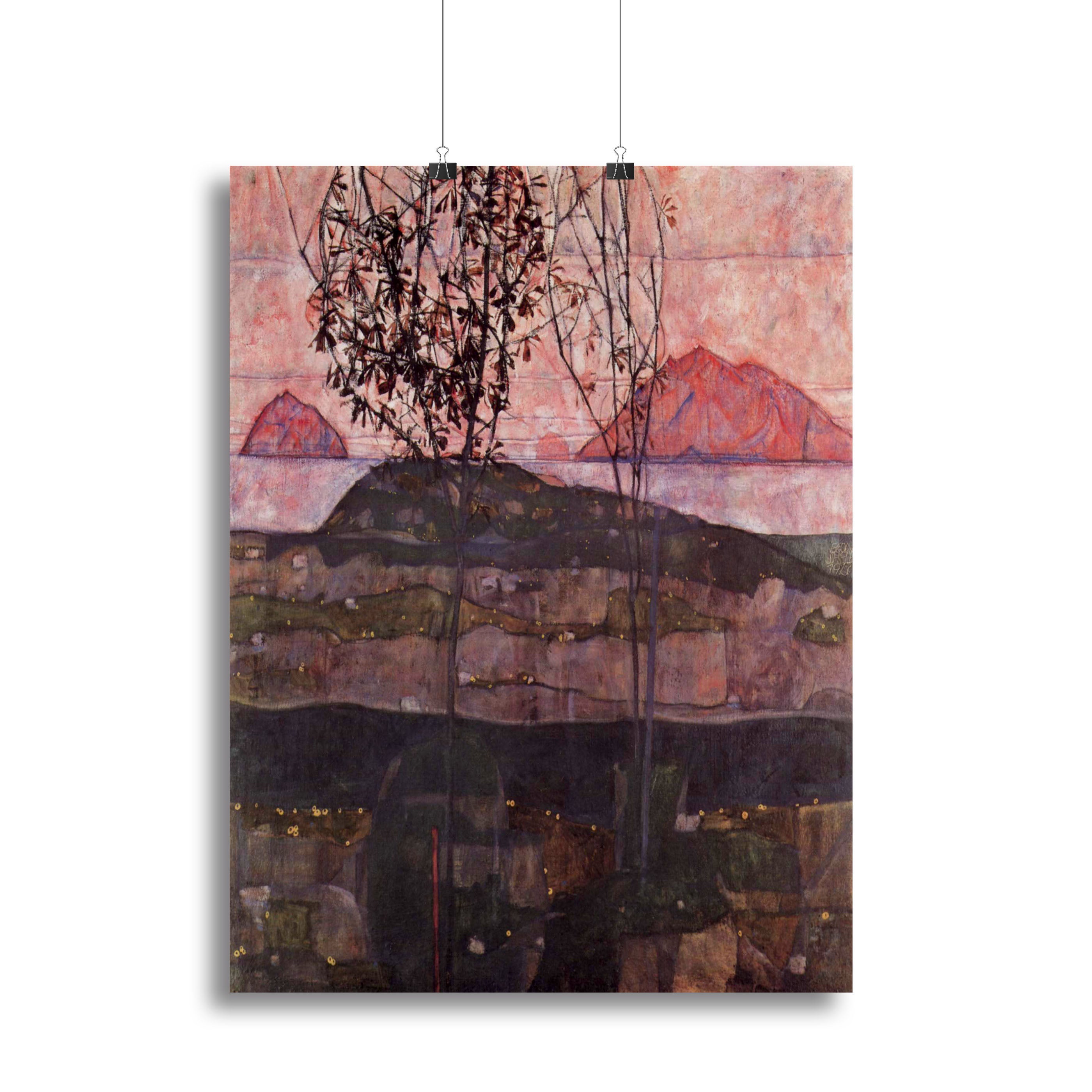 Underground Sun by Egon Schiele Canvas Print or Poster - Canvas Art Rocks - 2