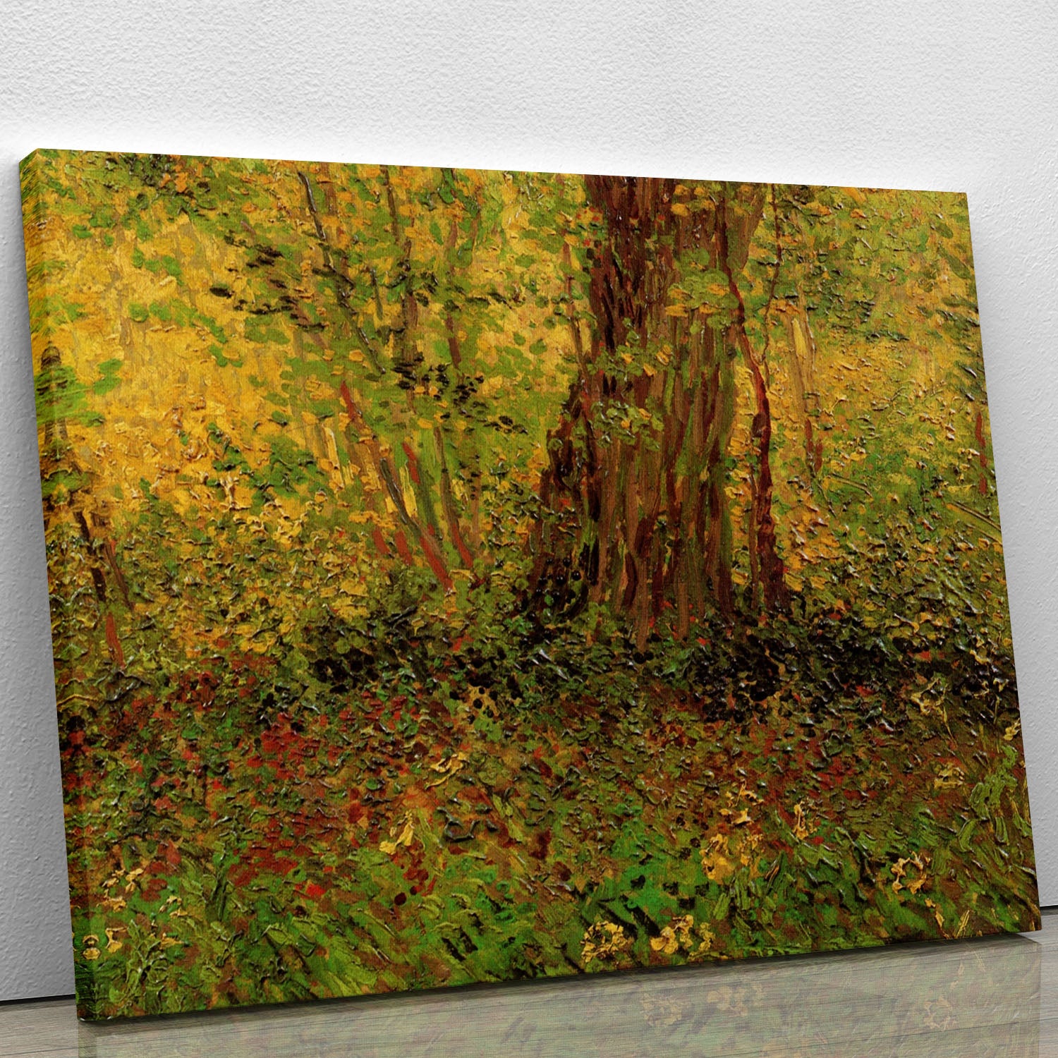 Undergrowth 2 by Van Gogh Canvas Print or Poster - Canvas Art Rocks - 1