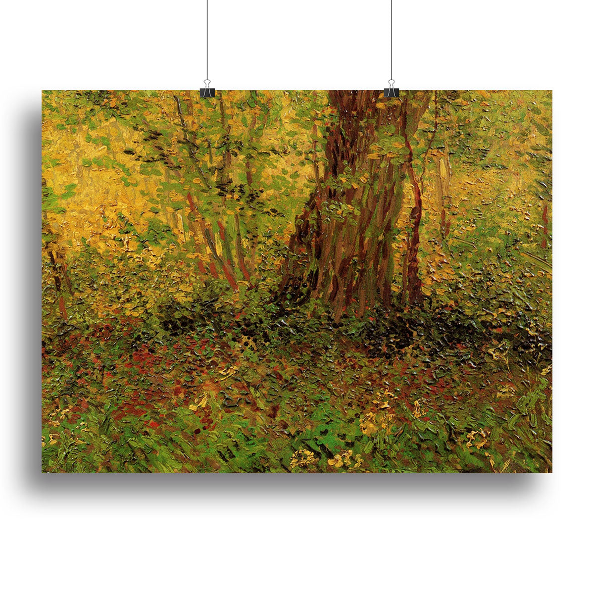 Undergrowth 2 by Van Gogh Canvas Print or Poster - Canvas Art Rocks - 2