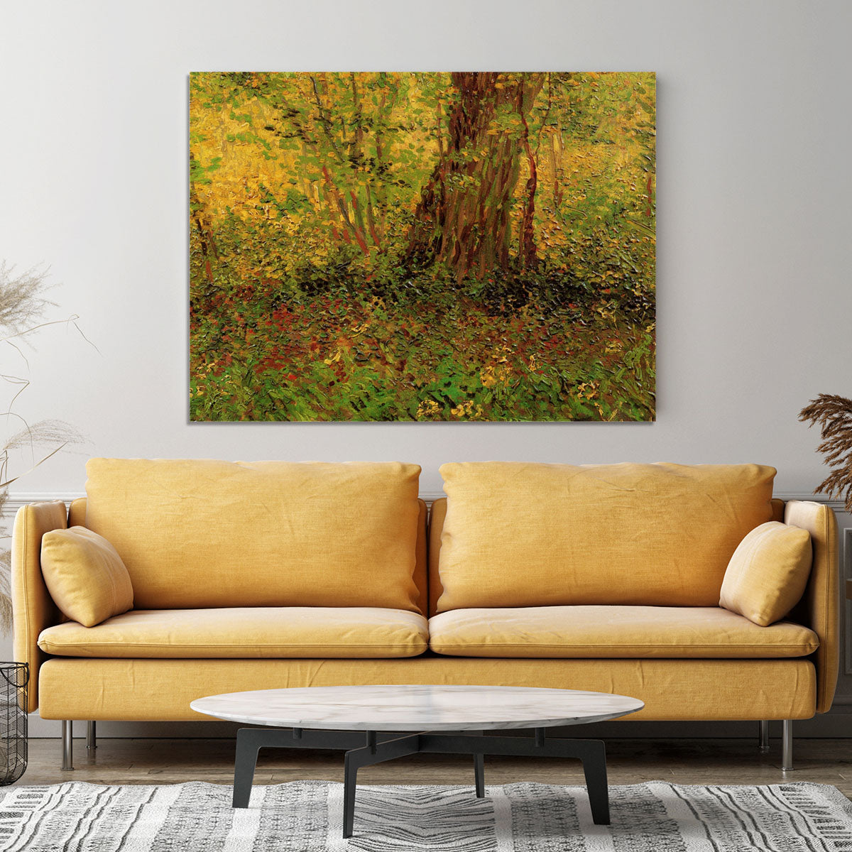 Undergrowth 2 by Van Gogh Canvas Print or Poster - Canvas Art Rocks - 4