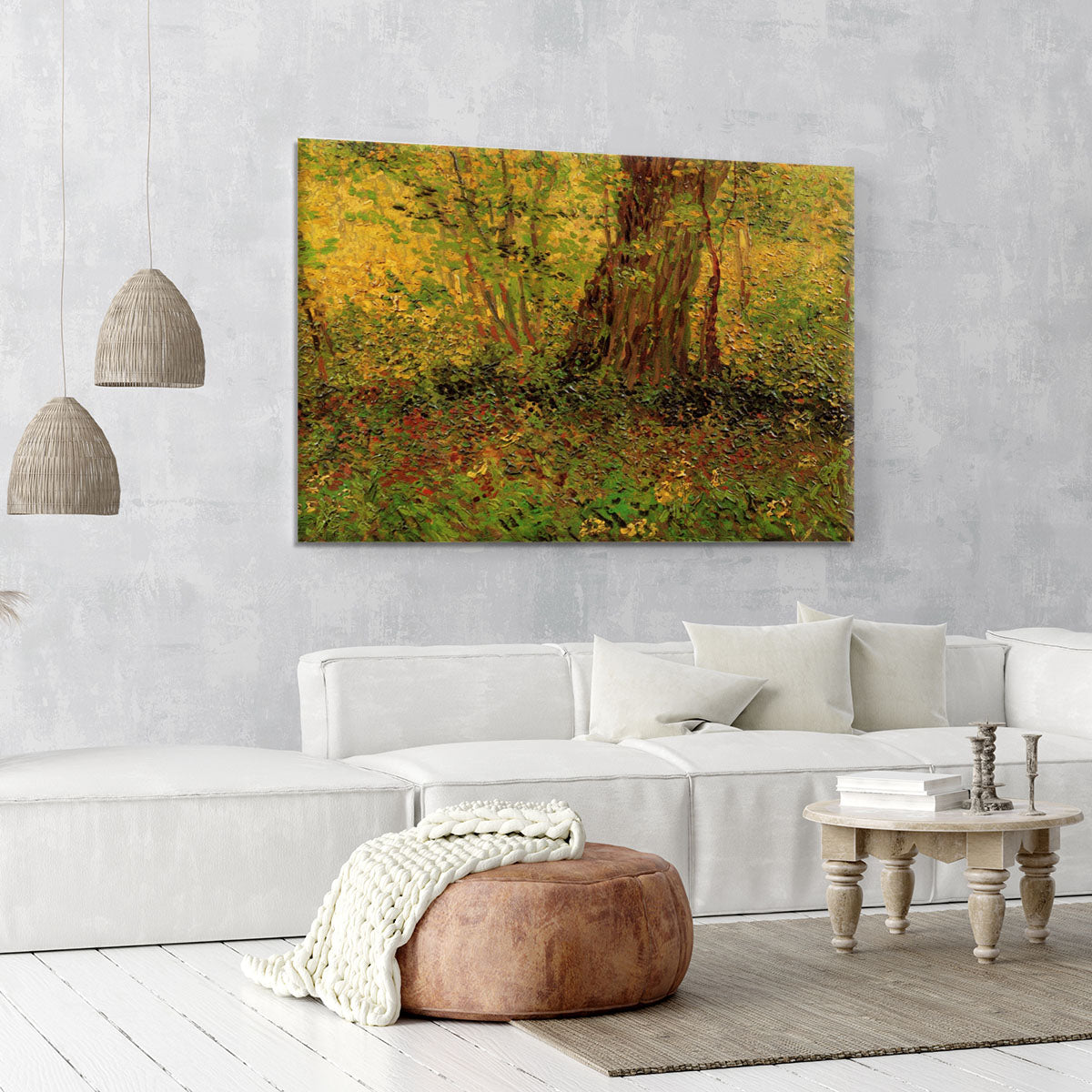 Undergrowth 2 by Van Gogh Canvas Print or Poster - Canvas Art Rocks - 6