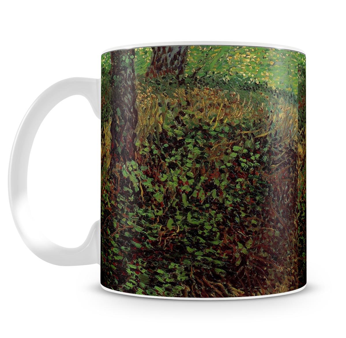 Undergrowth by Van Gogh Mug - Canvas Art Rocks - 4