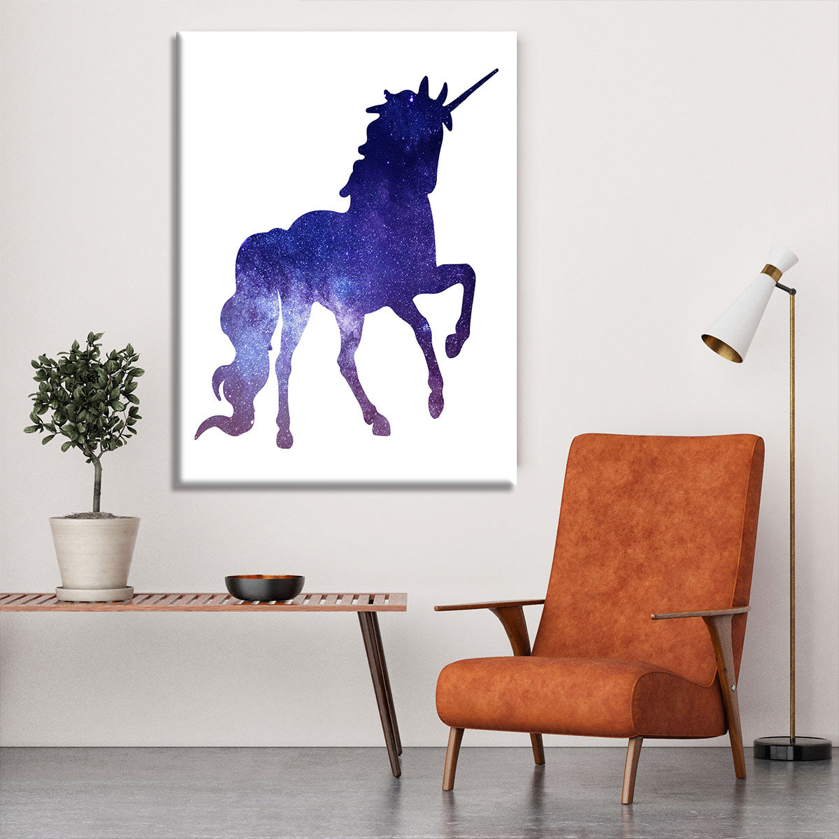 Unicorn Galaxy Canvas Print or Poster - Canvas Art Rocks - 6