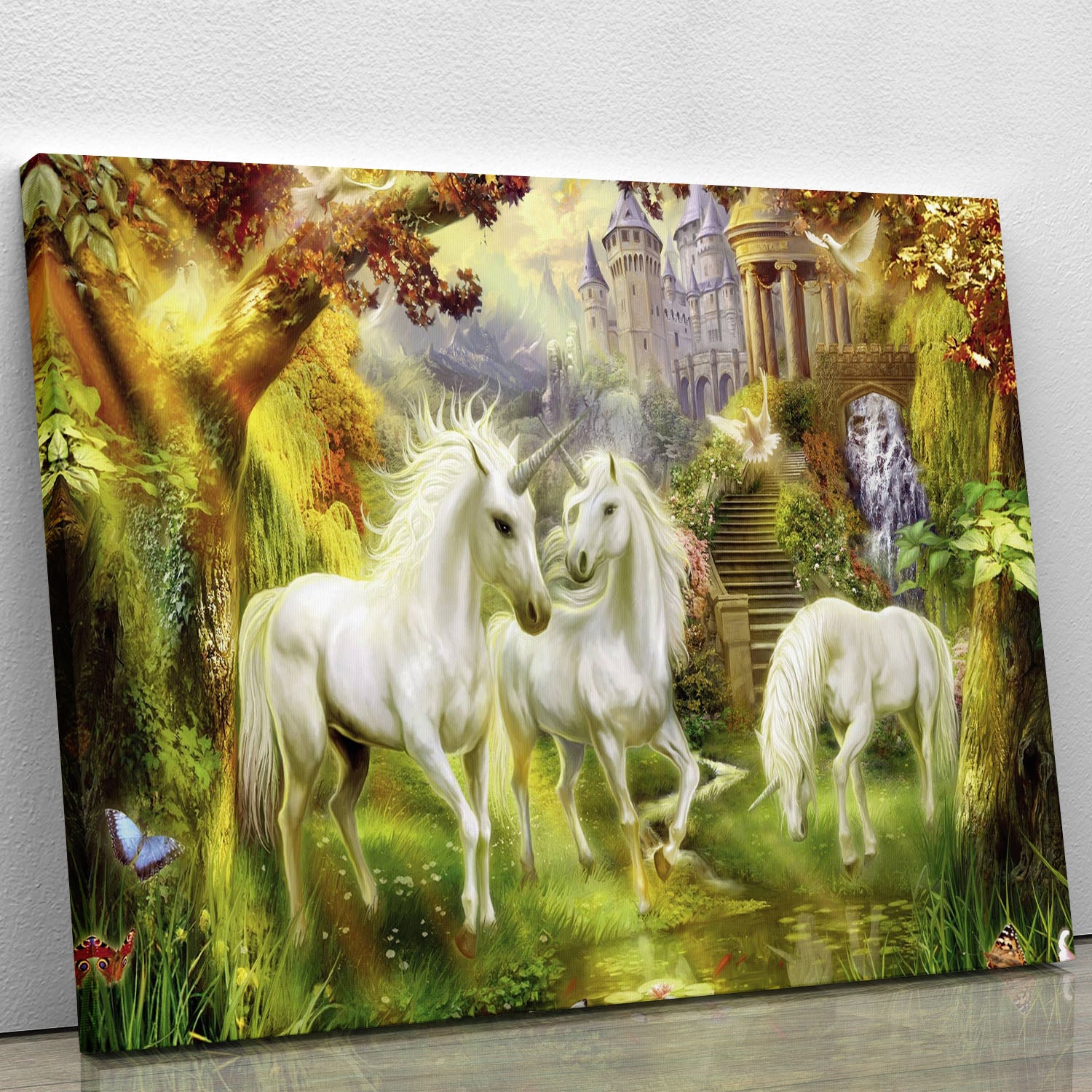 Unicorn Kingdom Canvas Print or Poster - Canvas Art Rocks - 1