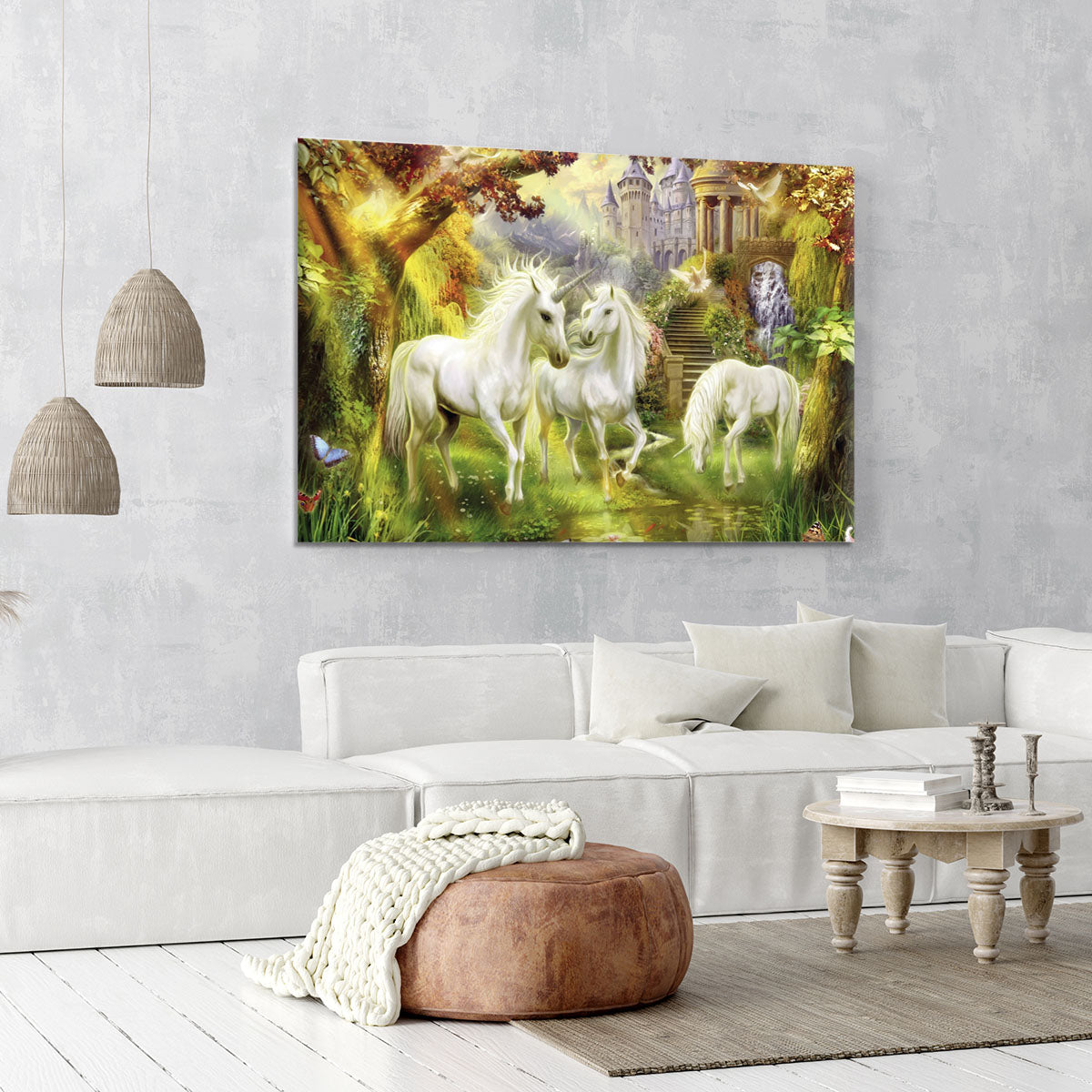 Unicorn Kingdom Canvas Print or Poster - Canvas Art Rocks - 6