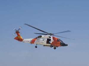 United States Coast Guard helicopter Wall Mural Wallpaper - Canvas Art Rocks - 1