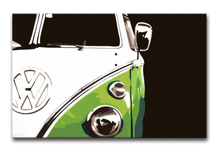 VW Camper Print - Canvas Art Rocks - 6