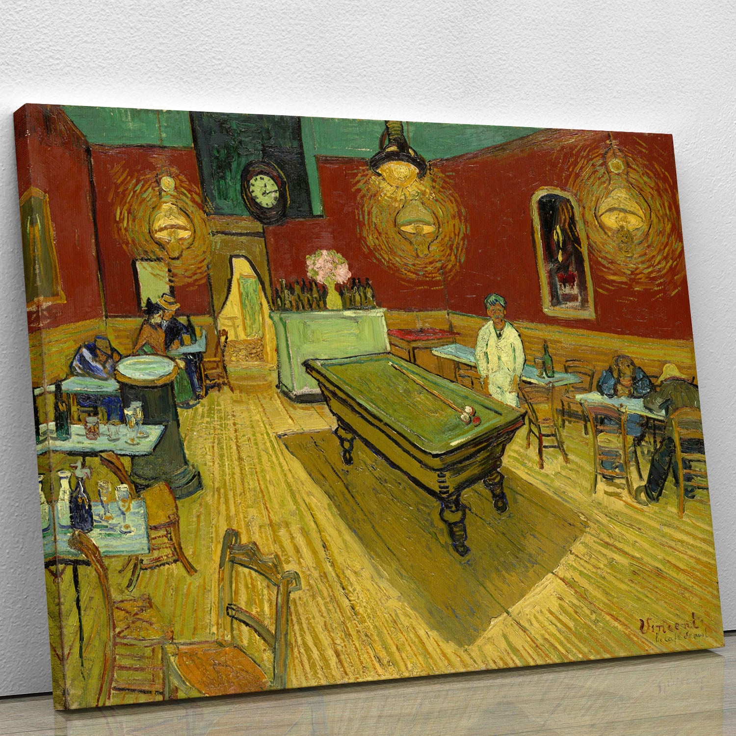 Van Gogh Night Cafe Canvas Print or Poster - Canvas Art Rocks - 1