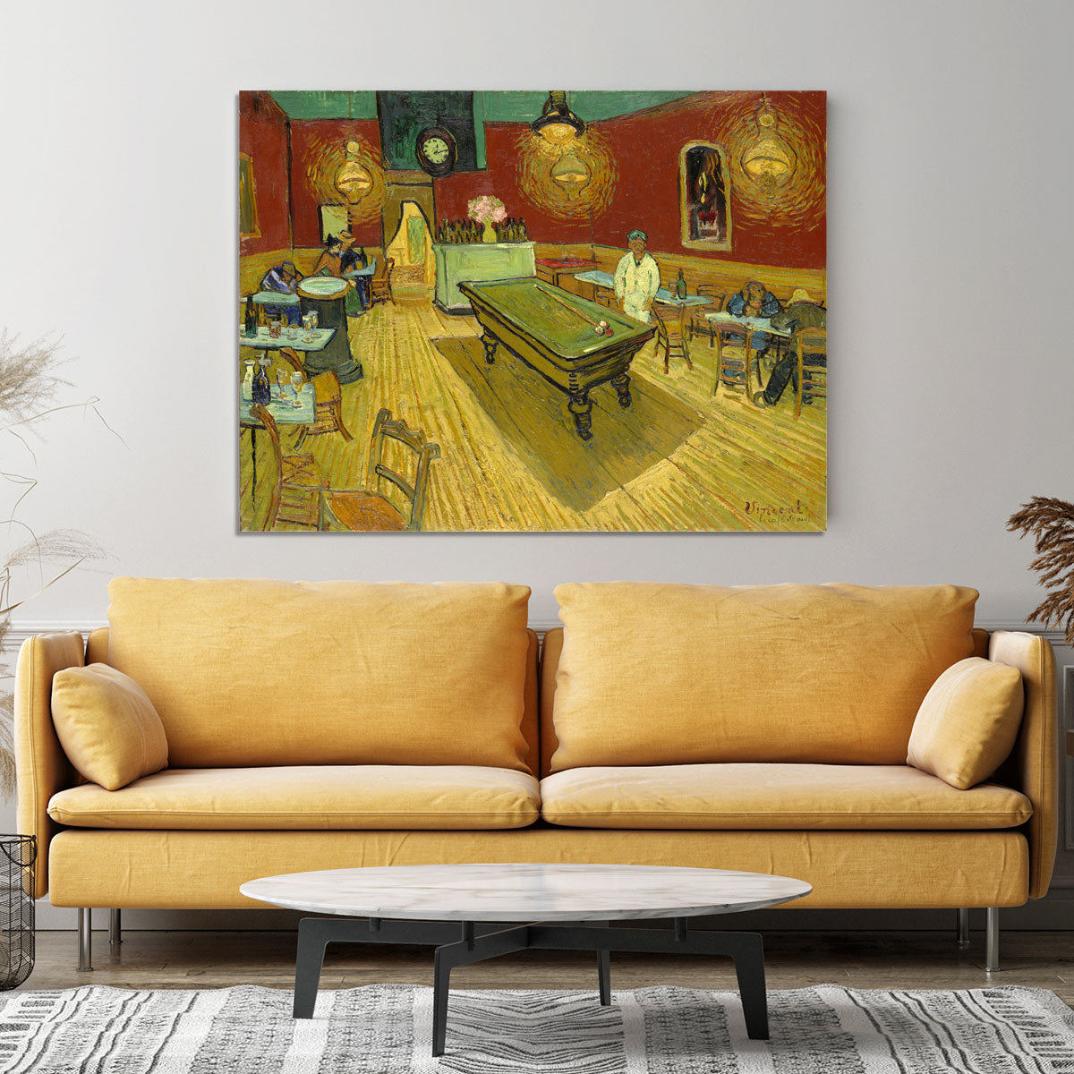 Van Gogh Night Cafe Canvas Print or Poster - Canvas Art Rocks - 4