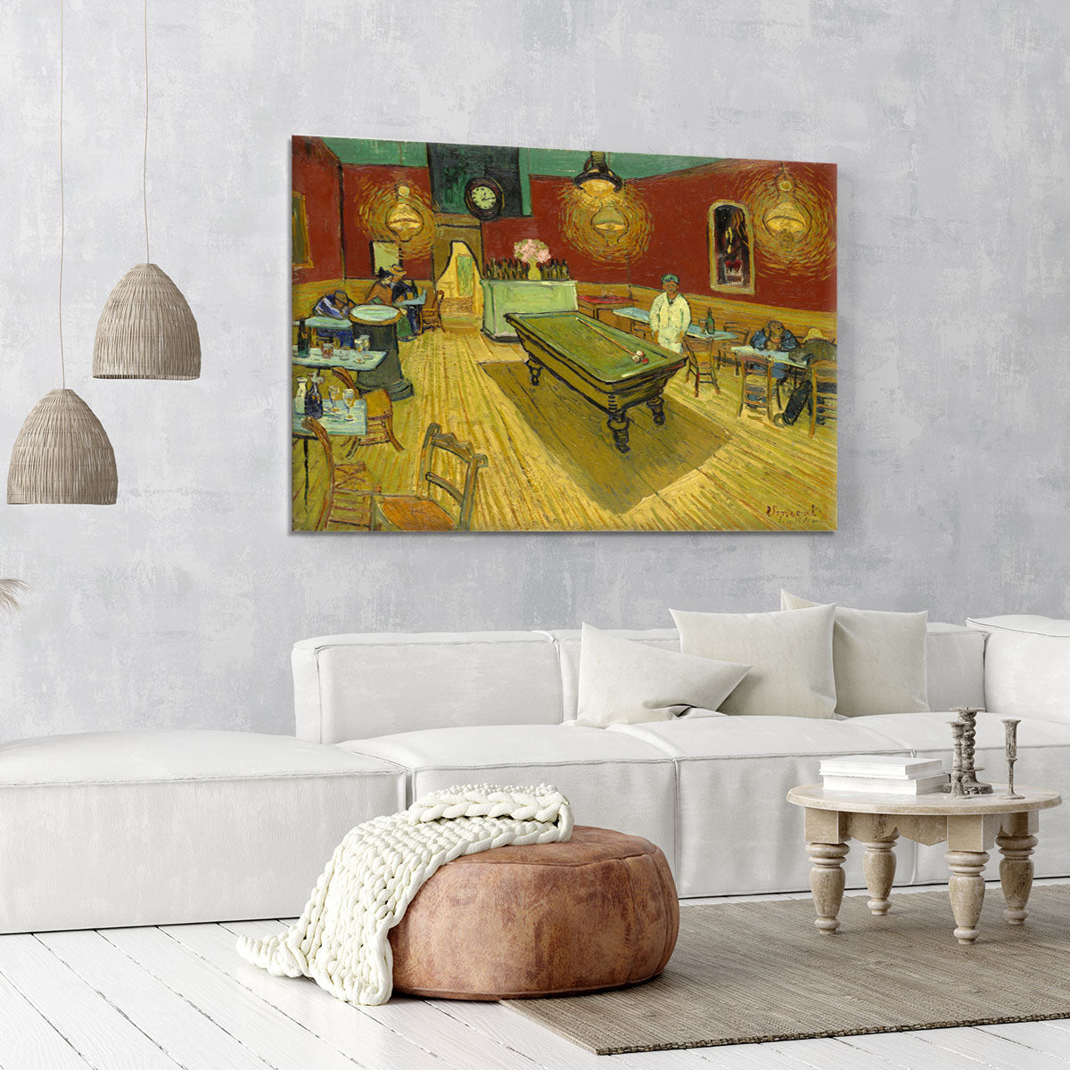 Van Gogh Night Cafe Canvas Print or Poster - Canvas Art Rocks - 6