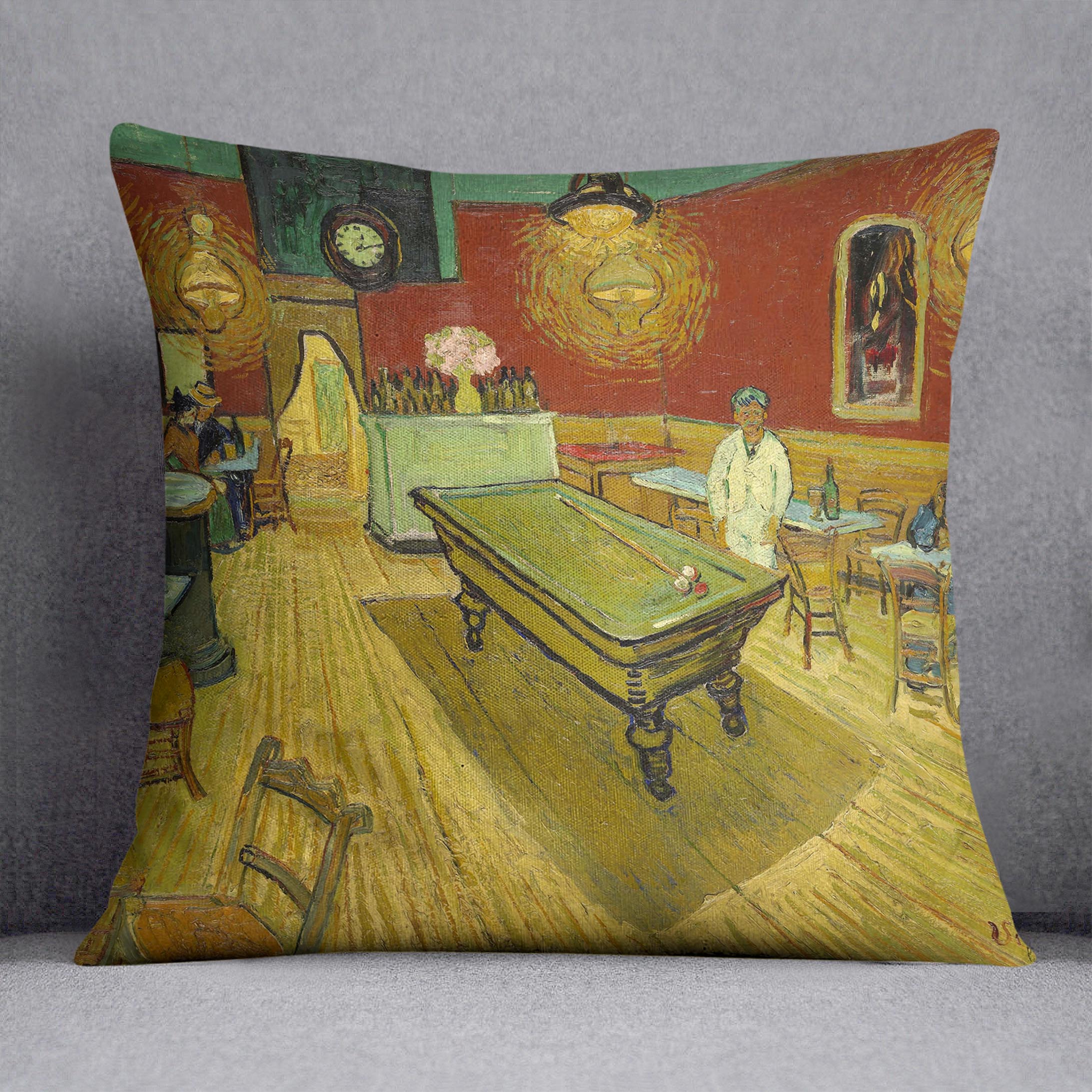 Van Gogh Night Cafe Cushion