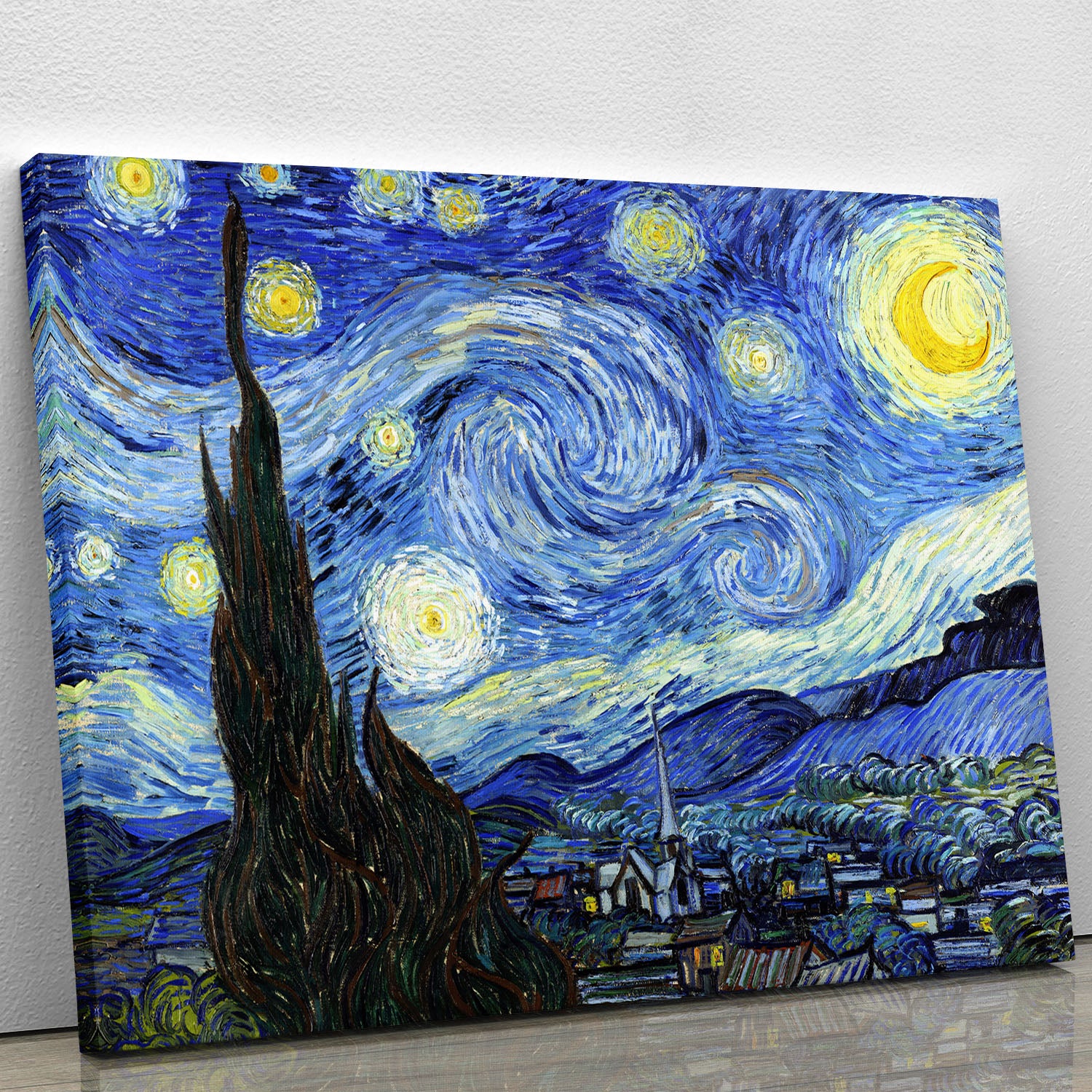 Van Gogh Starry Night Canvas Print or Poster - Canvas Art Rocks - 1