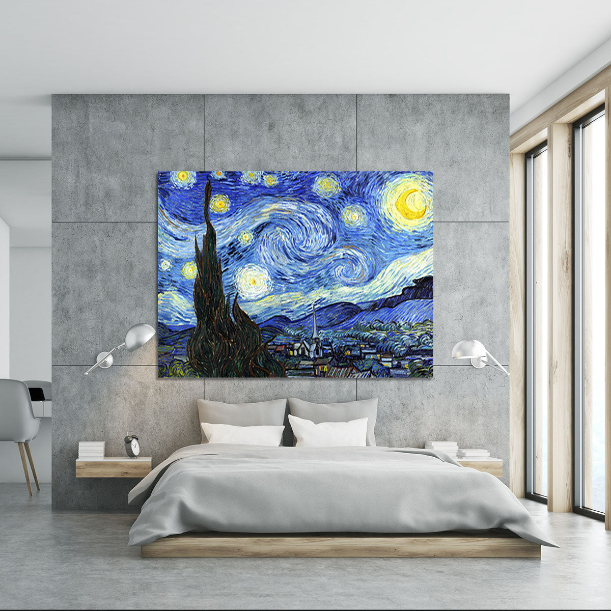 Van Gogh Starry Night Canvas Print or Poster - Canvas Art Rocks - 5