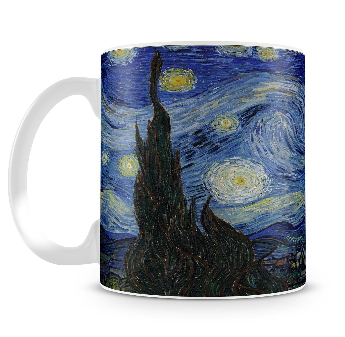 Van Gogh Starry Night Mug - Canvas Art Rocks - 2