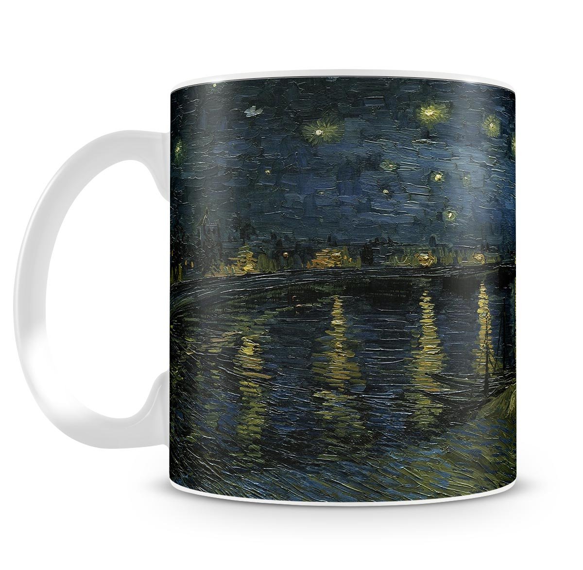 Van Gogh Starry Night over the Rhone Mug - Canvas Art Rocks - 4