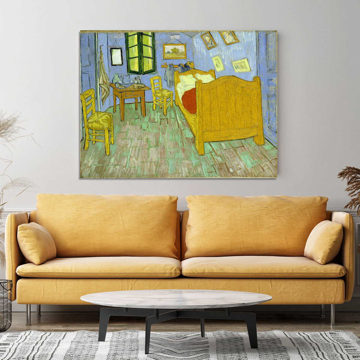 Van Gogh Vincents bedroom Canvas Print or Poster - Canvas Art Rocks - 4