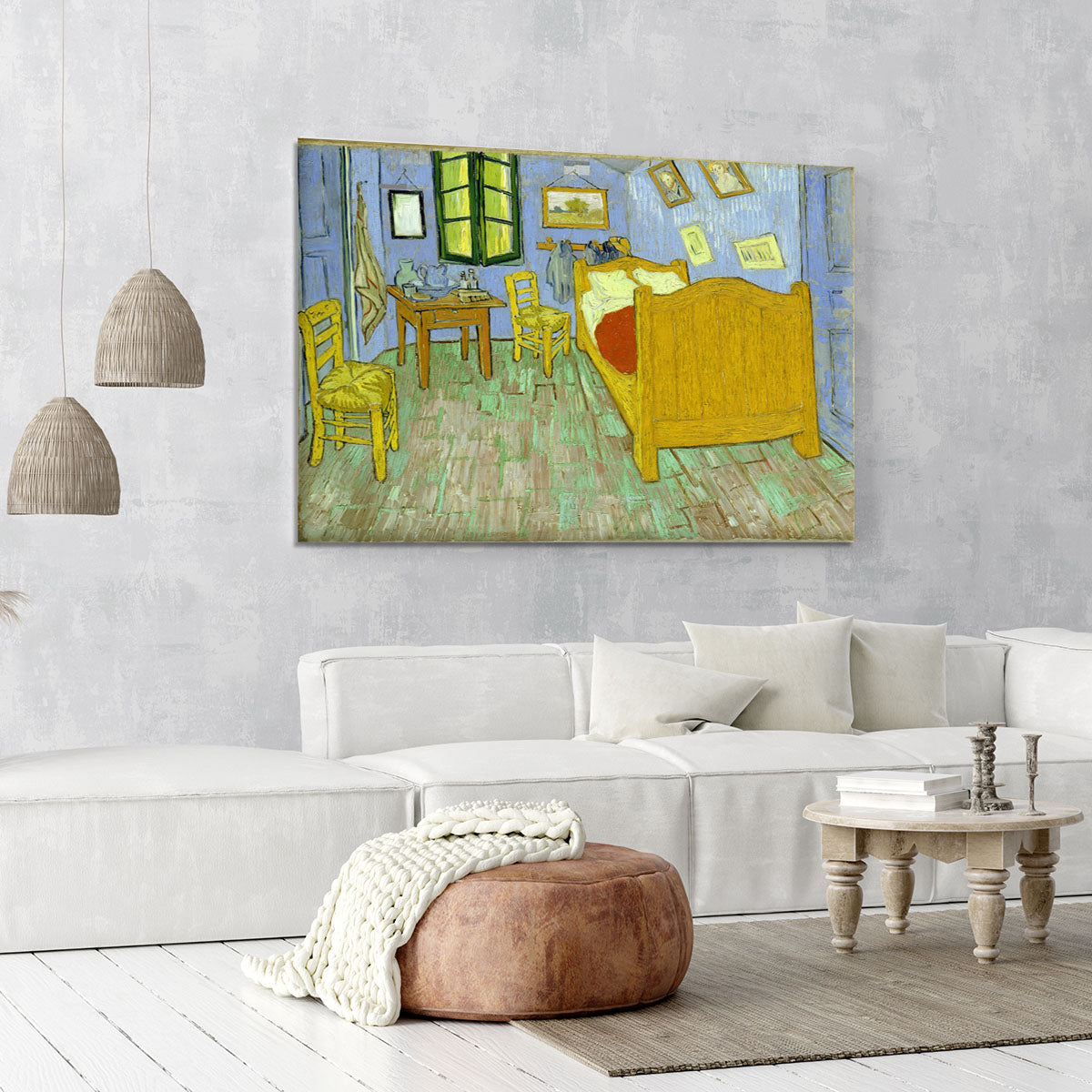 Van Gogh Vincents bedroom Canvas Print or Poster - Canvas Art Rocks - 6
