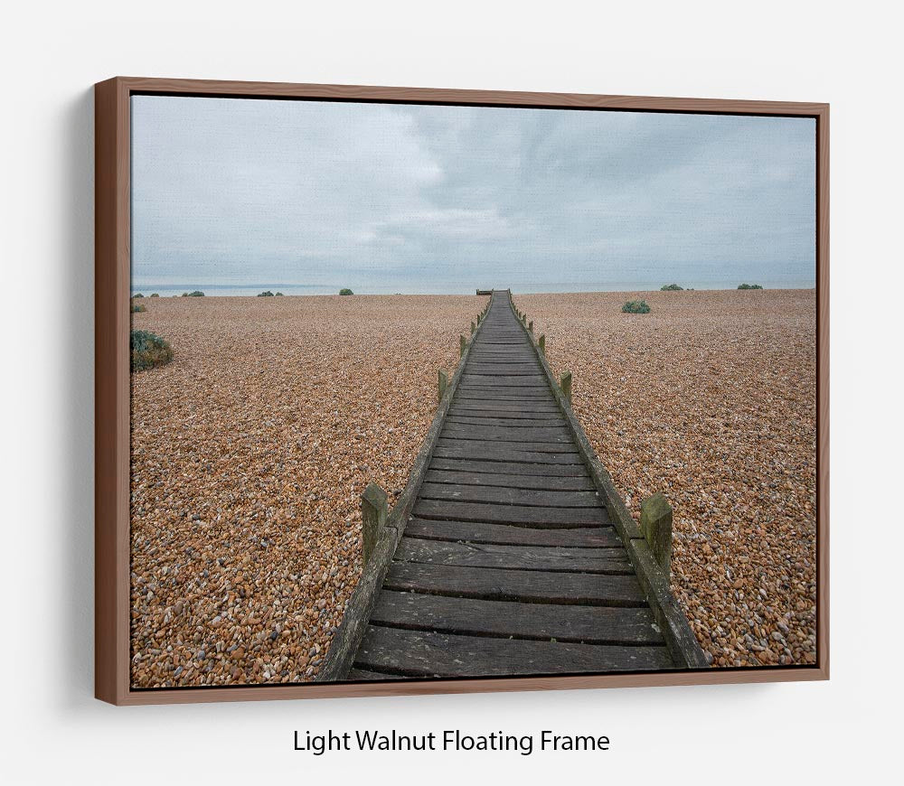 Vanishing Point Floating Frame Canvas - Canvas Art Rocks 7