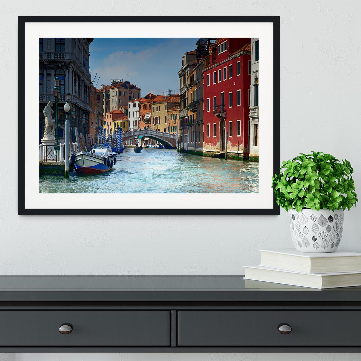 Venice In Italy Framed Print - Canvas Art Rocks - 1