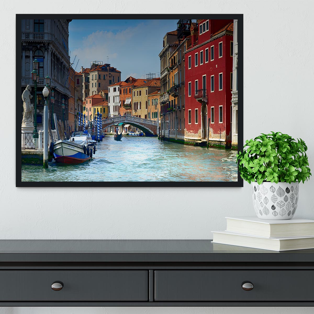Venice In Italy Framed Print - Canvas Art Rocks - 2