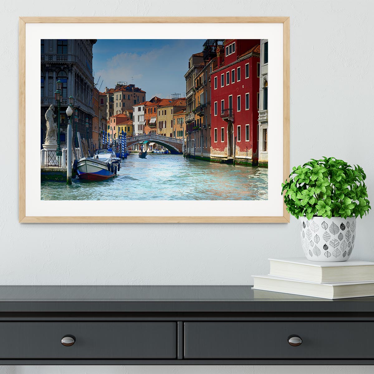 Venice In Italy Framed Print - Canvas Art Rocks - 3
