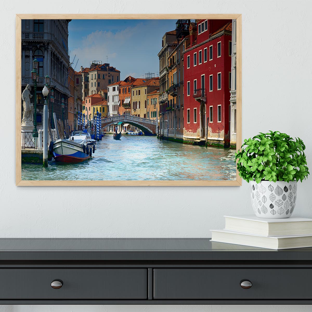 Venice In Italy Framed Print - Canvas Art Rocks - 4
