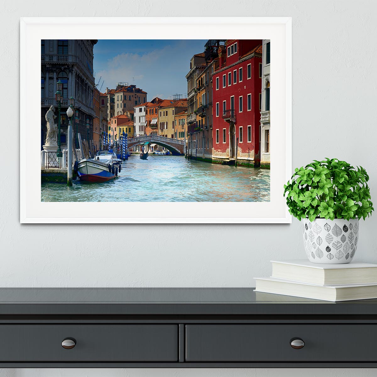 Venice In Italy Framed Print - Canvas Art Rocks - 5