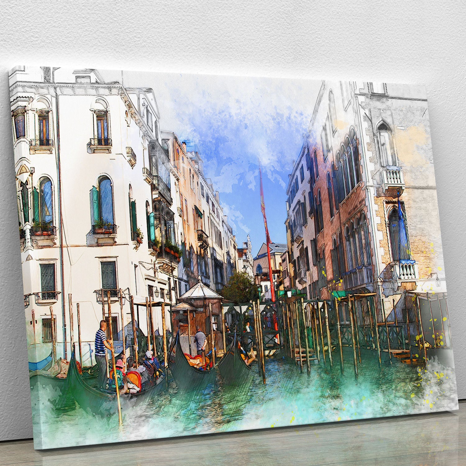 Venice Painting Canvas Print or Poster - Canvas Art Rocks - 1