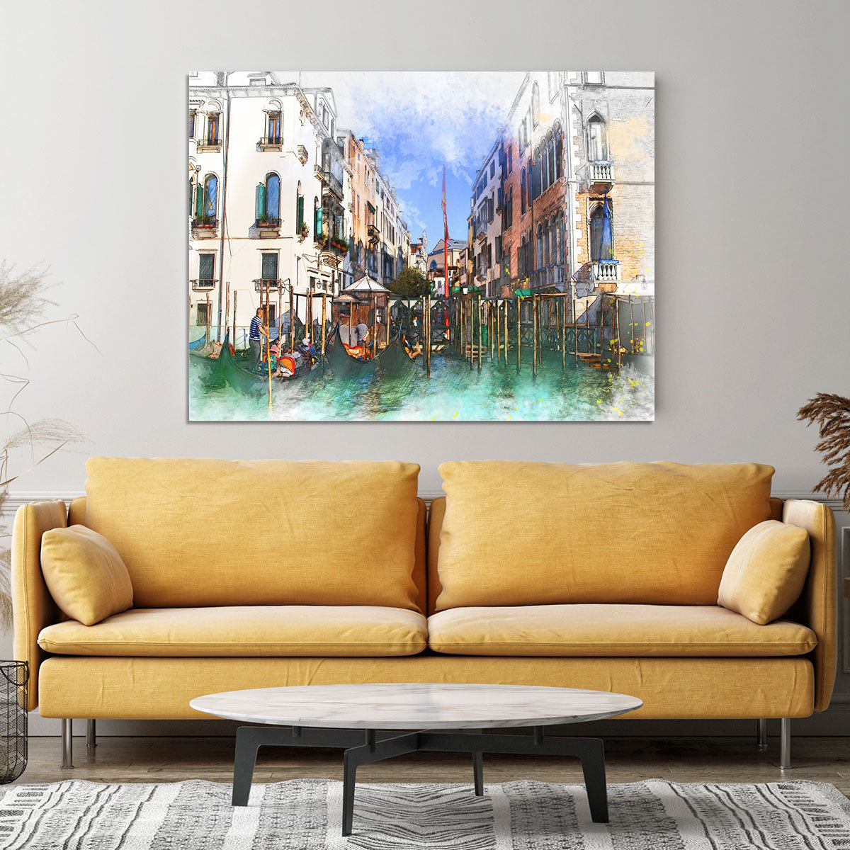 Venice Painting Canvas Print or Poster - Canvas Art Rocks - 4