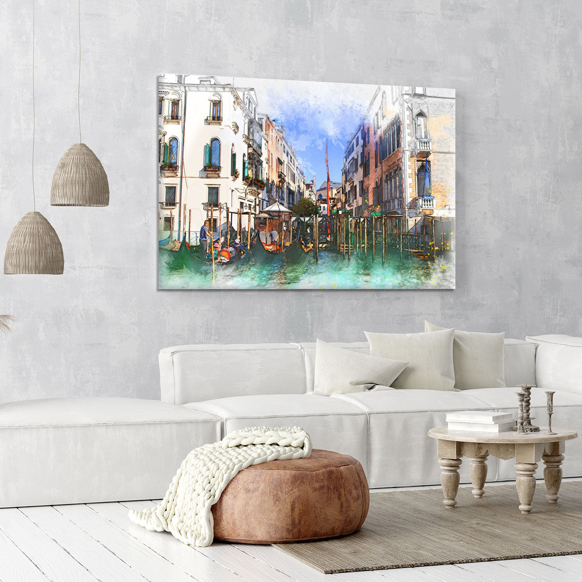 Venice Painting Canvas Print or Poster - Canvas Art Rocks - 6