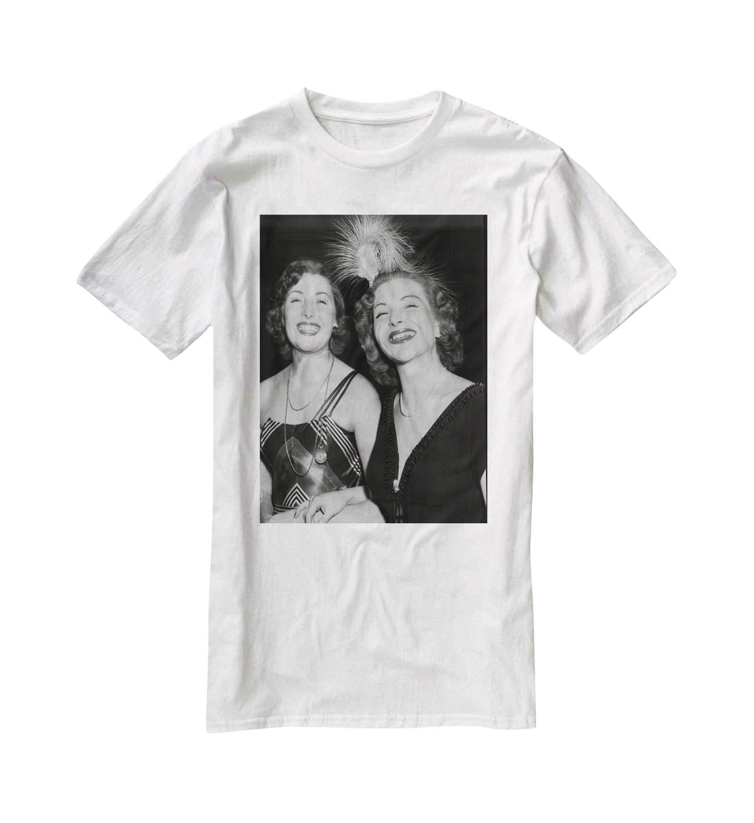 Vera Lynn and Line Renaud T-Shirt - Canvas Art Rocks - 5