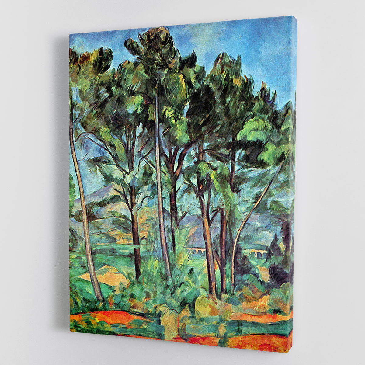 Viaduct by Cezanne Canvas Print or Poster - Canvas Art Rocks - 1