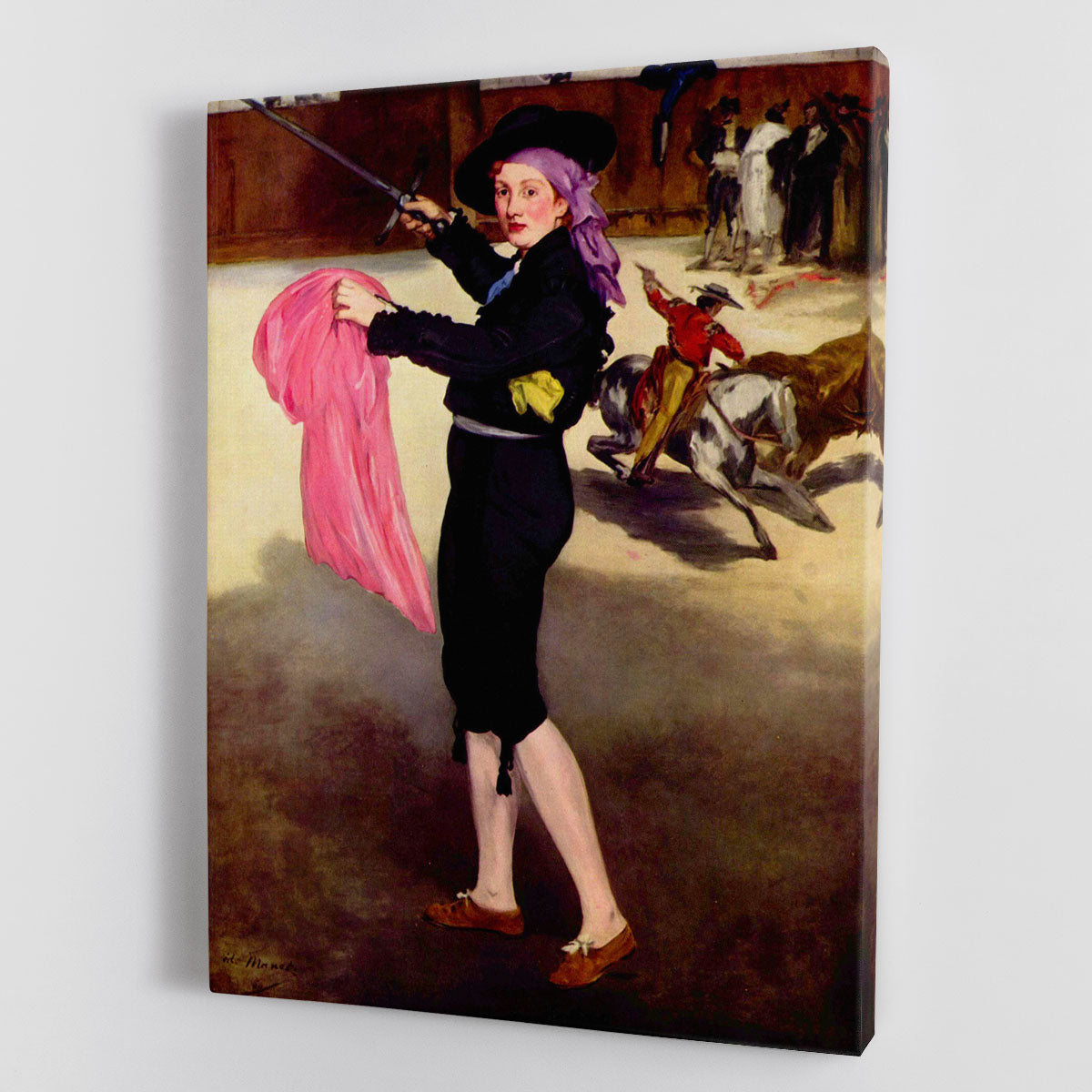 Victorine in the Costume of a Matador by Manet Canvas Print or Poster - Canvas Art Rocks - 1