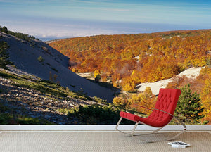 View from the Mount Ventoux Wall Mural Wallpaper - Canvas Art Rocks - 2