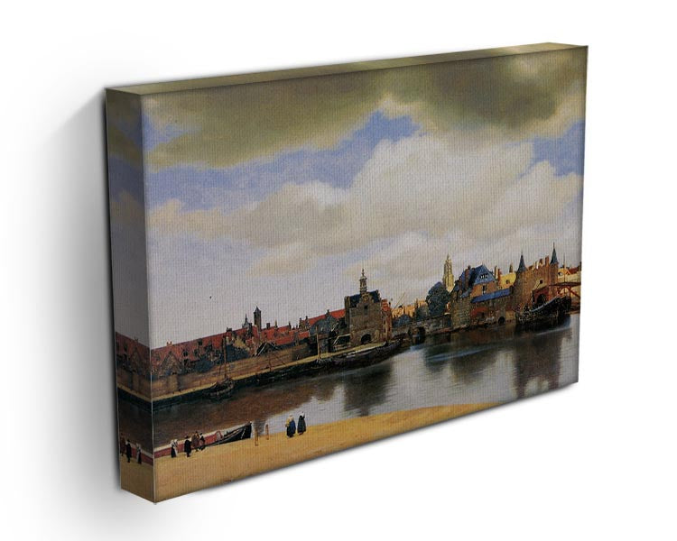 View of Delft by Vermeer Canvas Print or Poster - Canvas Art Rocks - 3