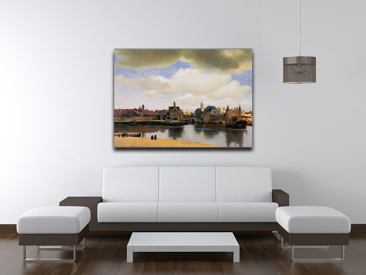 View of Delft by Vermeer Canvas Print or Poster - Canvas Art Rocks - 4